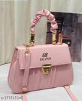 Graceful Stylish Slingbags Luxury High Quality PU Leather Women Shoulder Bag (Pink)